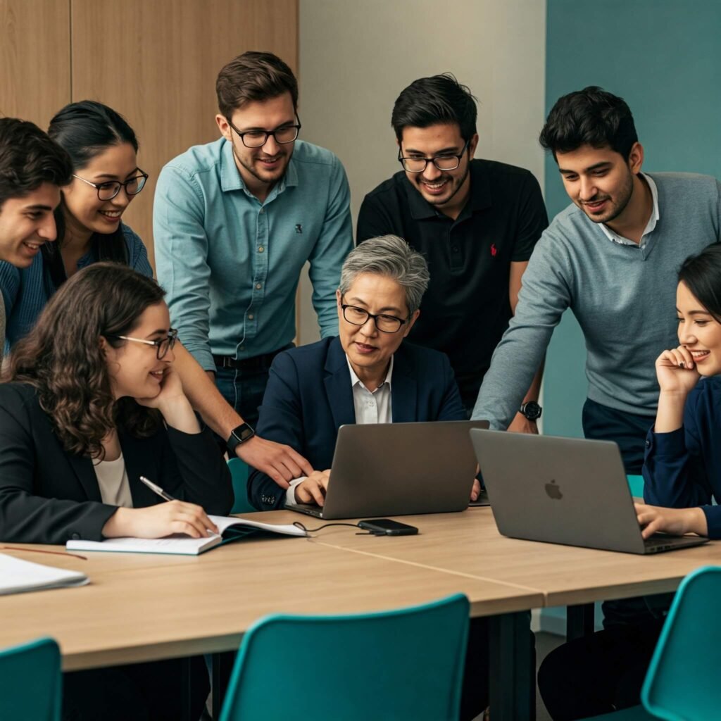 Diverse student-mentor collaboration