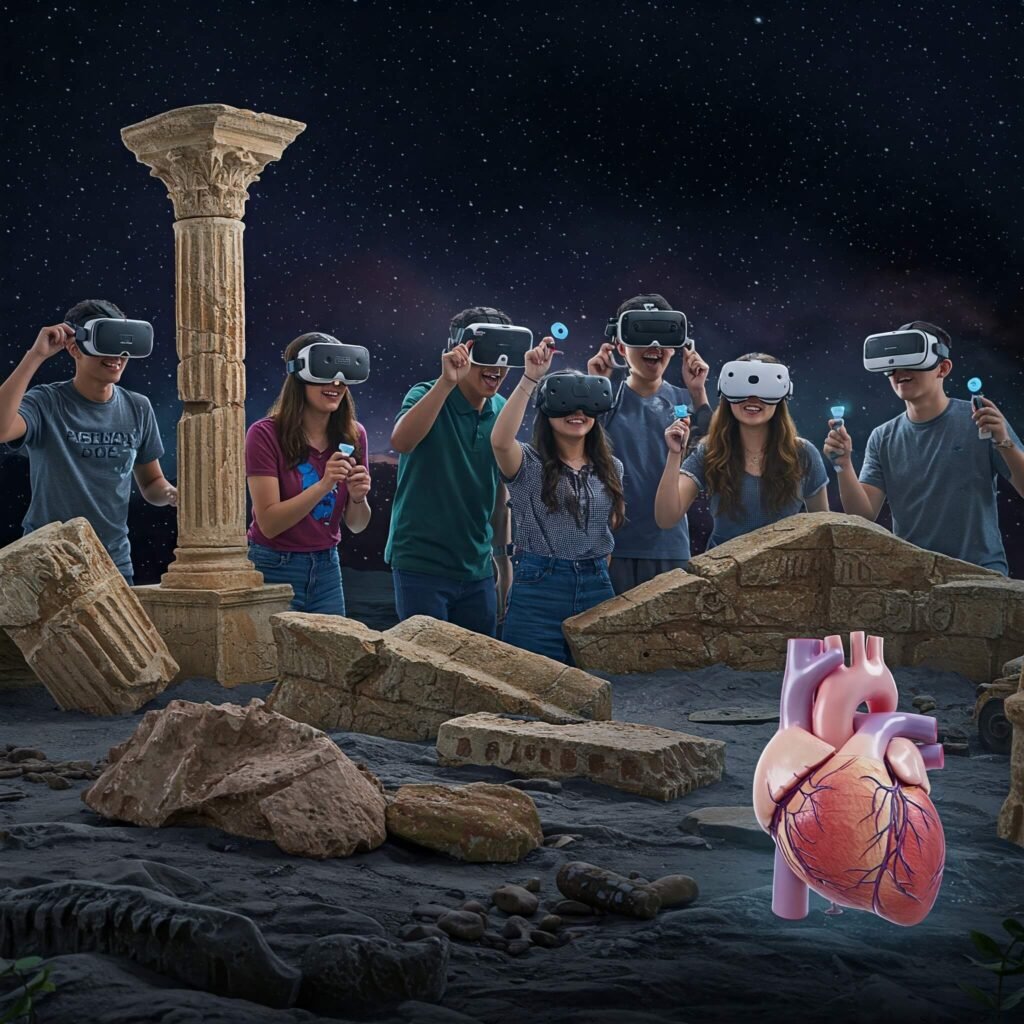 VR Ancient Ruins Heart