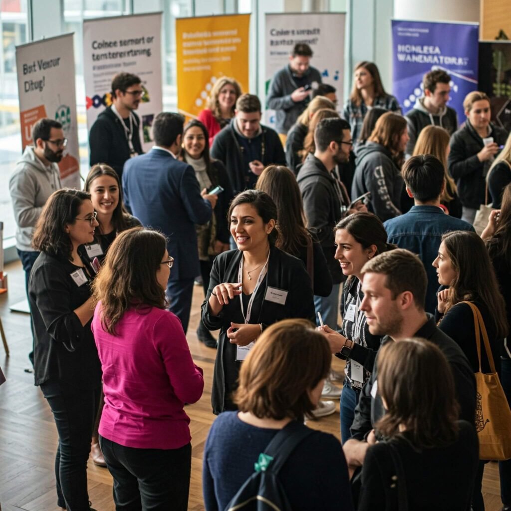 Mentors and mentees networking