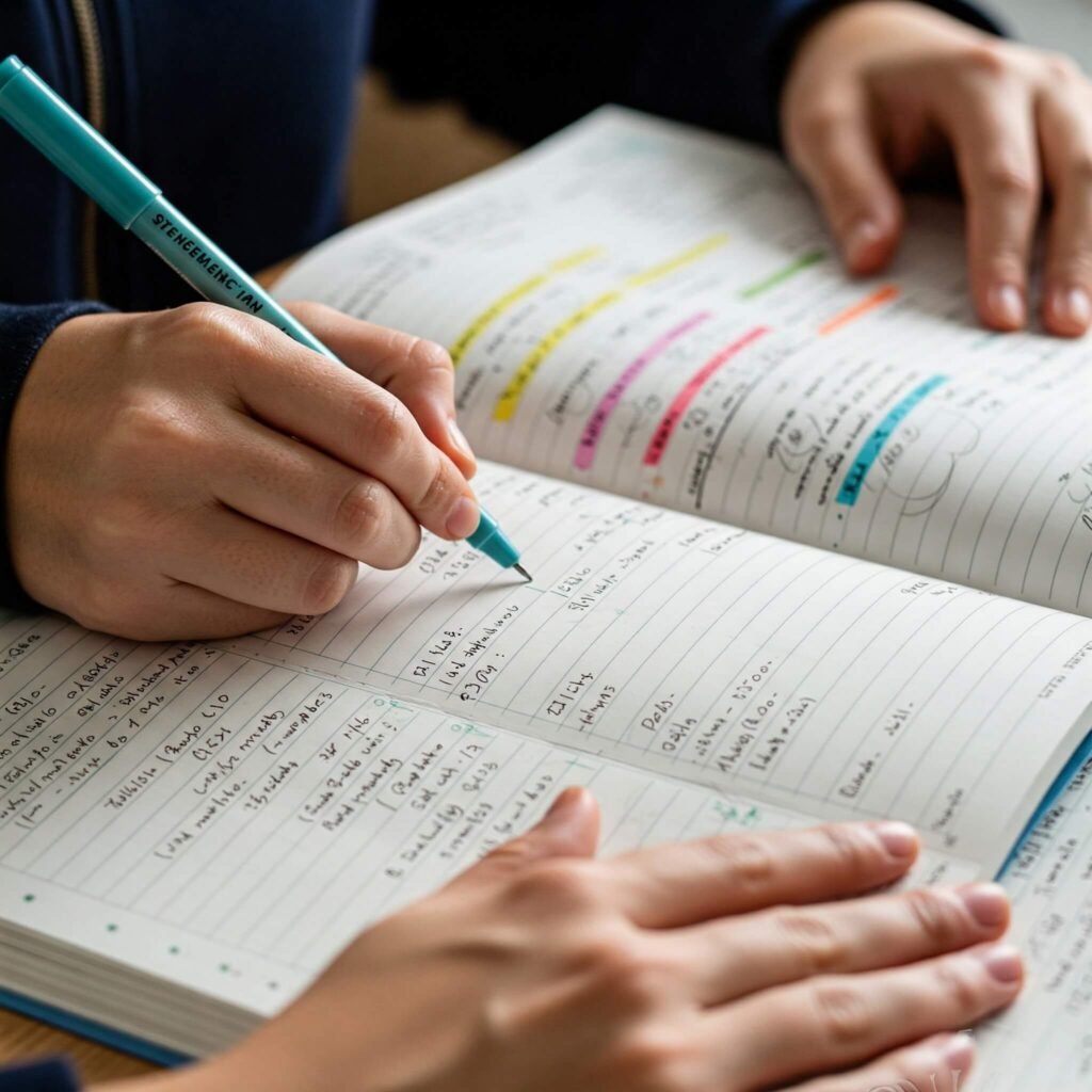 Colorful Study Notes
