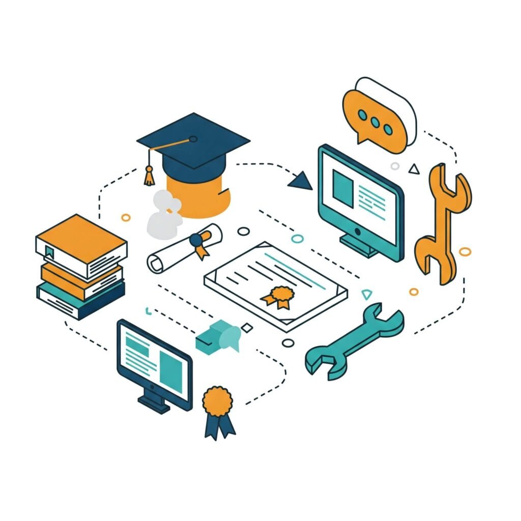 Academia to Skills: Vector Concept