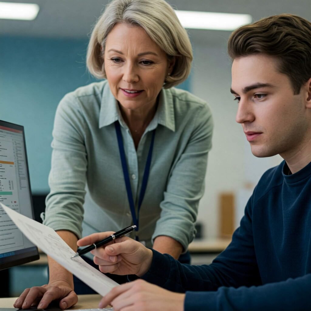 Mentor Guiding Intern