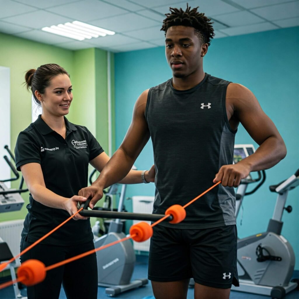 Sports Physiotherapist Rehabilitation