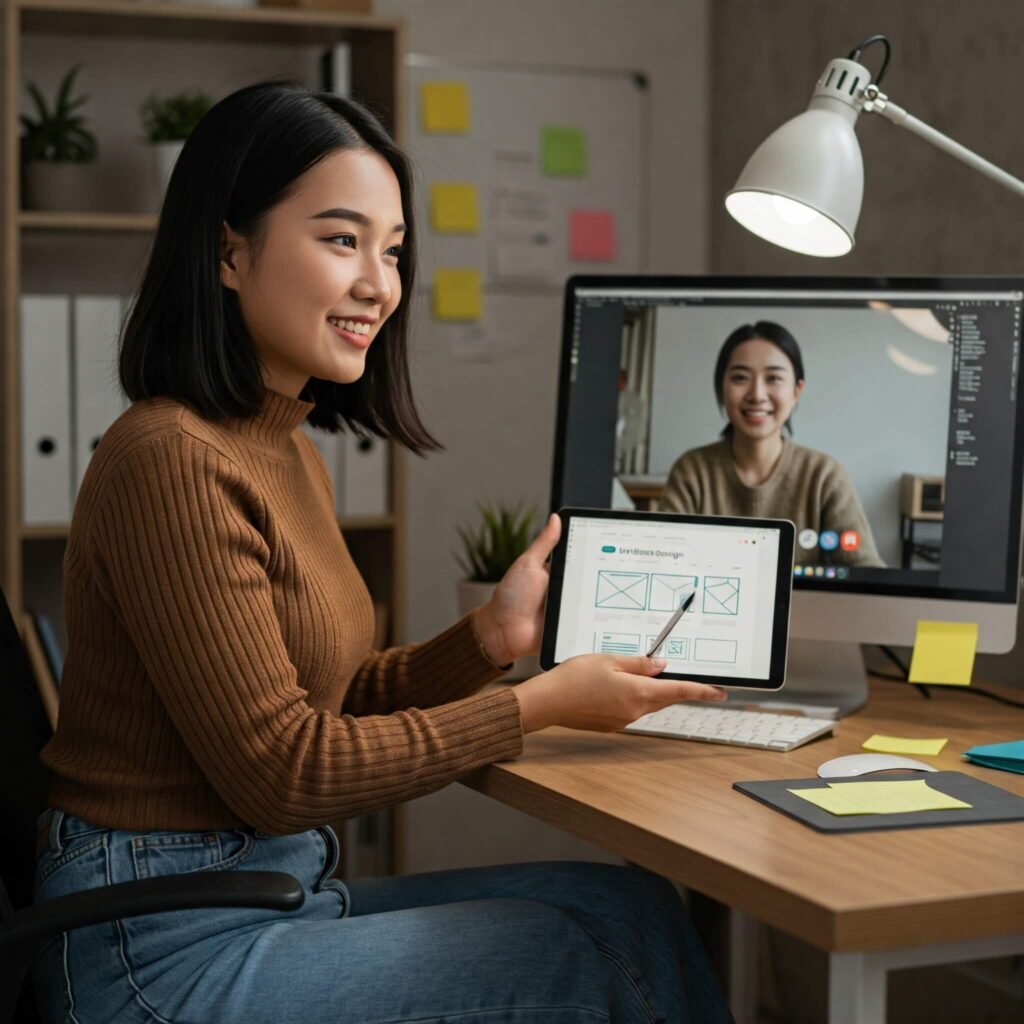 Remote freelance presentation