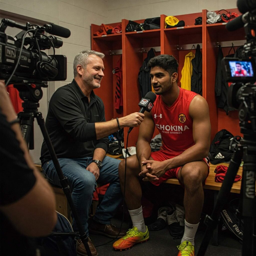 Athlete Interview Post Game