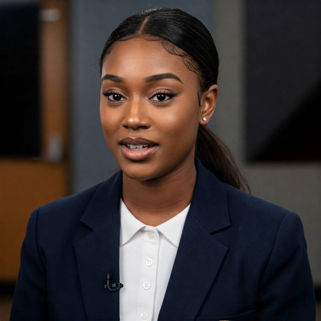 Confident Interview Candidate