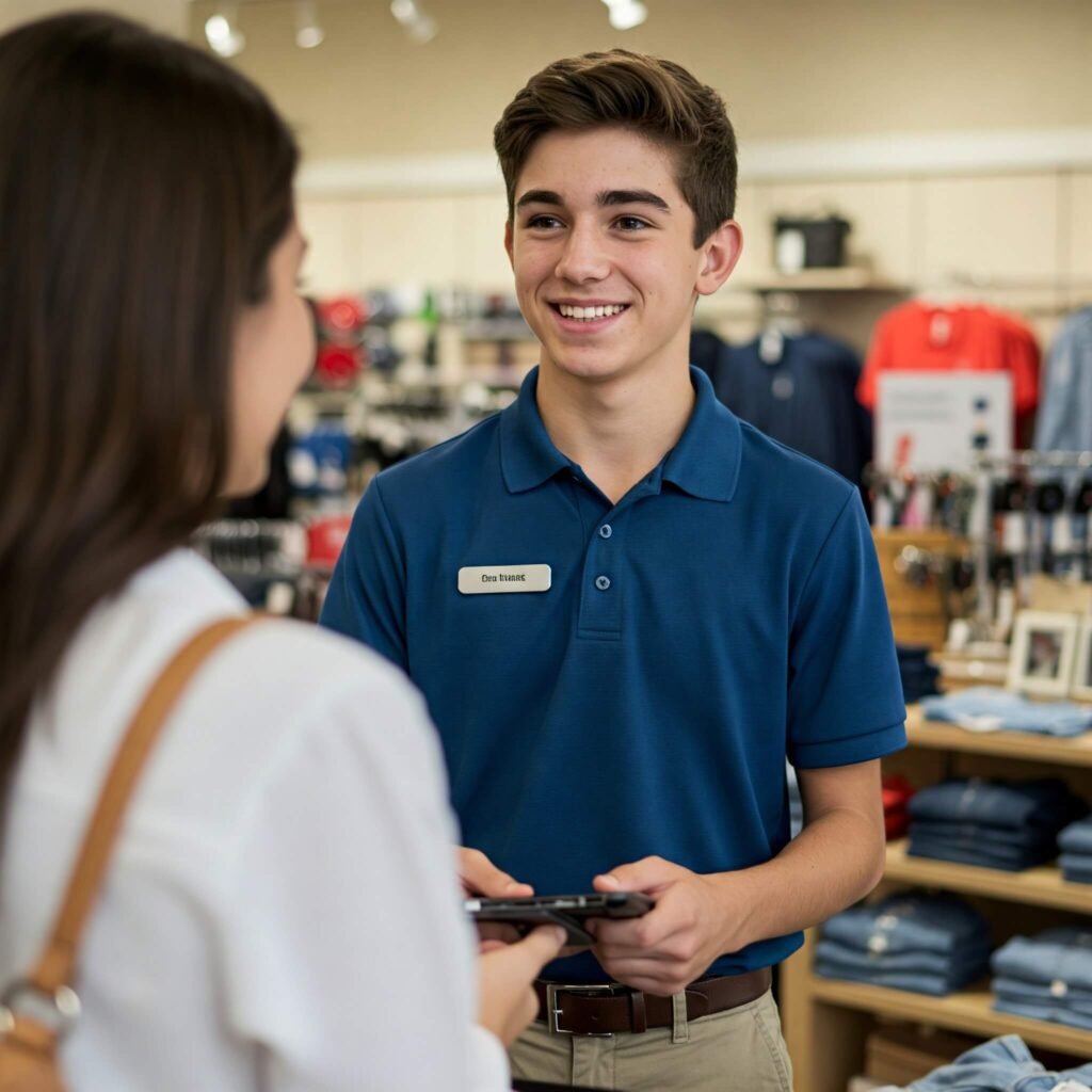 Teen Retail Job Help