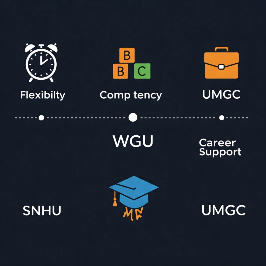 SNHU WGU UMGC Benefits