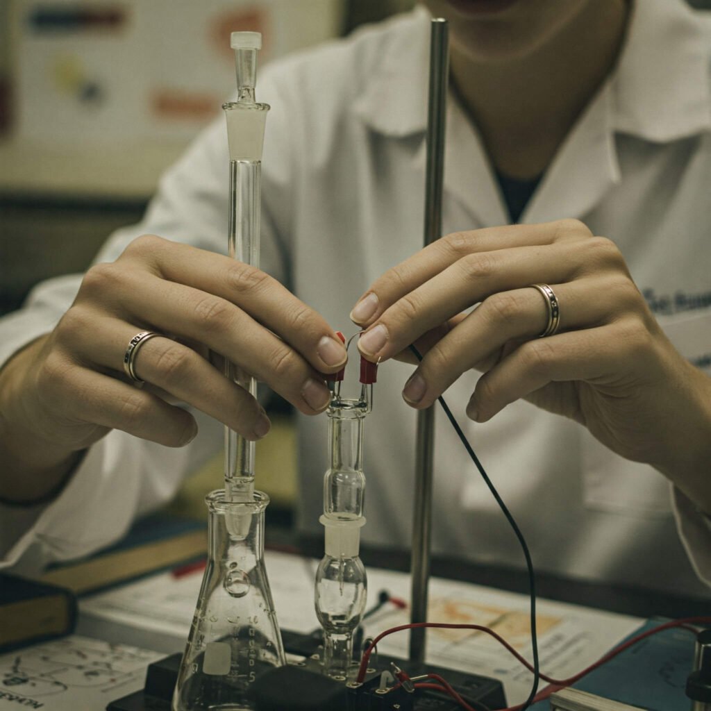 Science Experiment Close-up