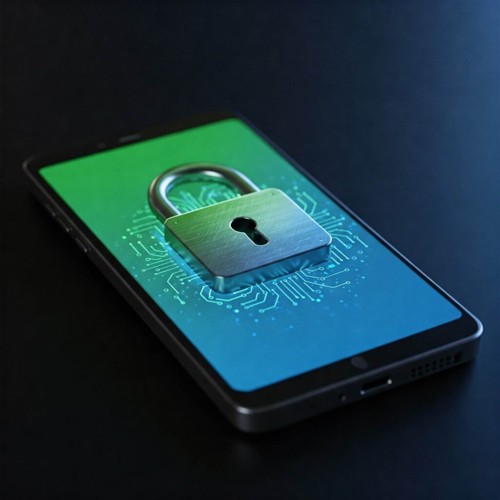 Digital Security Padlock
