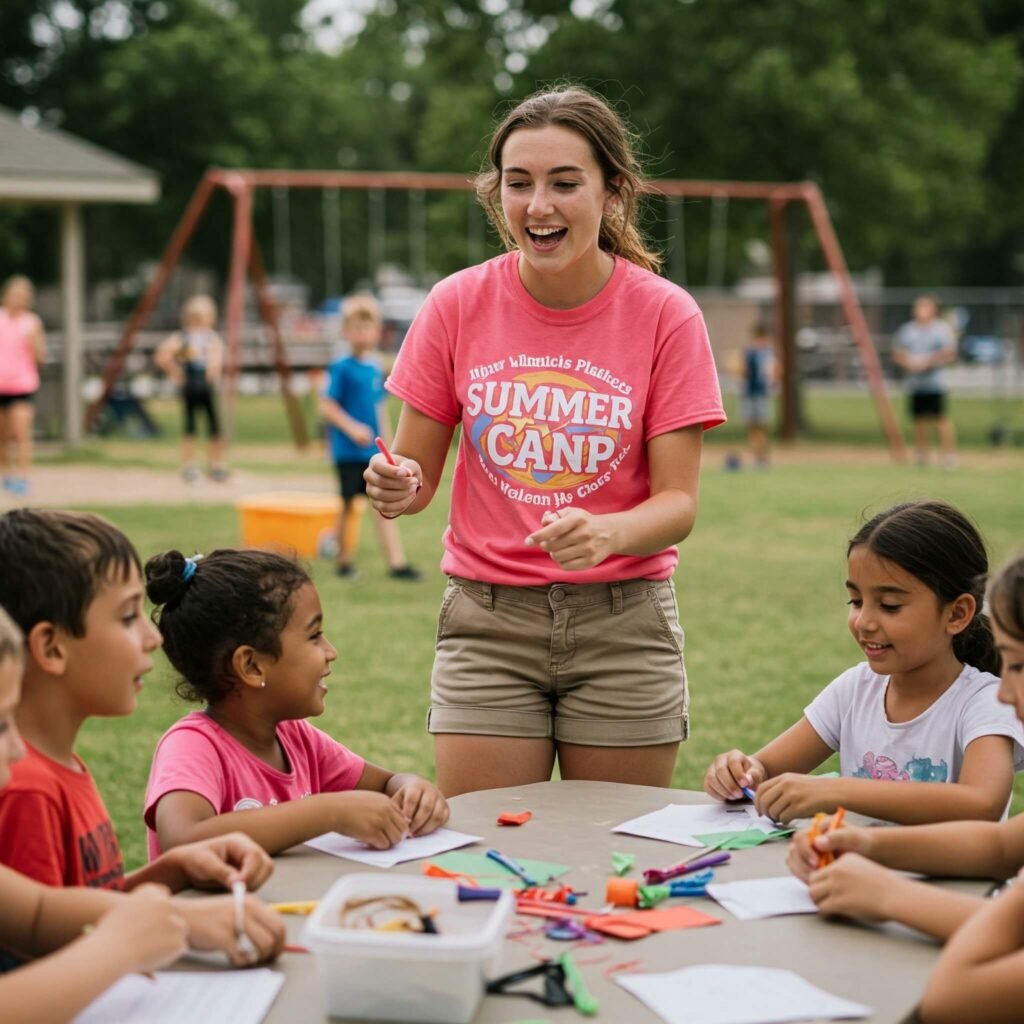 Camp Leader Engaging Kids
