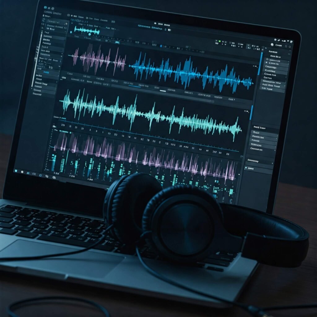Podcast editing software.