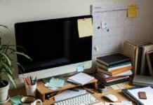 10 Interactive Learning Tools That Make Studying Fun Chaotic desk with coffee stains and study mess