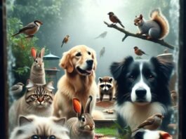 Animal Lovers Wanted! Best Jobs for Pet Enthusiasts Chaotic yard full of pets and critters