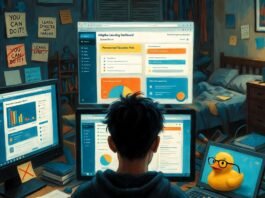 Personalized Learning: Is It the Future of Education? (My Messy, Very Human Take) Messy apartment doom-scrolling personalized learning dashboards
