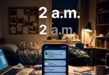 The Best Gig Economy Jobs for Students in 2025 Dorm desk at 2 a.m. with notification overload