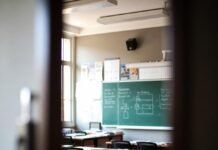 Teaching Careers That Pay Well and Make an Impact Sneaky classroom doorway view from inside