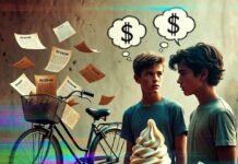 Summer Jobs for High School Students That Build Your Resume Teens debate resumes by bicycle with melting ice cream