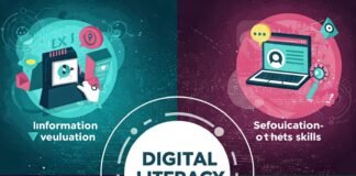 Digital Literacy: Top 5 Skills Every College Student Needs to Thrive Digital Literacy Skills Collage