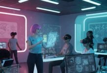 Future of Education Careers: Top Trends Shaping Your Path Futuristic Diverse Classroom