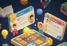 Gamification for Addictive Learning: Level Up Your Knowledge! Gamified Learning Concept