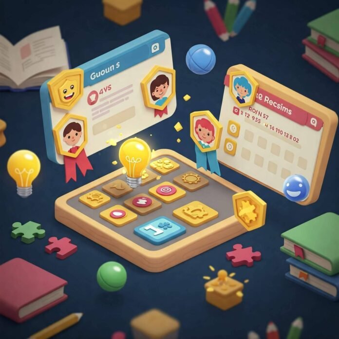 Gamified Learning Concept Gamified Learning Concept