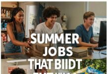 Top Summer Jobs for High School Students to Supercharge Your Resume College student event staff directing attendees