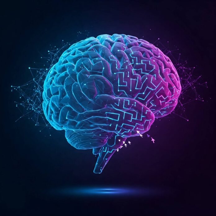 Glowing Brain Pathways