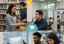 Work-Study: Your Guide to Earning While Learning and How to Qualify Diverse students in work-study roles.